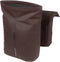 Basil City dubbele fietstas MIK, 28-32L, roasted brown
