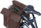 Basil City dubbele fietstas MIK, 28-32L, roasted brown