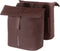 Basil City dubbele fietstas MIK - 32 liter- Roasted brown