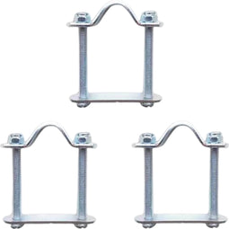 Basil Crate Mounting Set - Bevestigingsset voor Basil Kratten en/of Rotan Manden - RVS