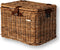 Basil Denton Fietsmand L - Voor - Rotan - Bruin - Large
