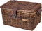 Basil Denton Fietsmand M - Voor - Rotan - Bruin - Medium
