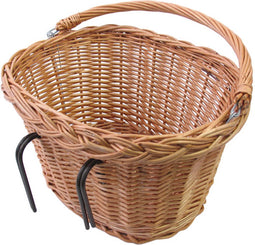 Basil Denver Fietsmand - Voor of Achter - Inclusief Haken - Bruin