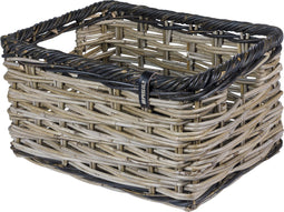 Basil Dijon L fietsmand voorop, grijs/zwart