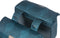 Basil Elegance Dubbele Fietstas - 40-49 Liter - Estate blauw