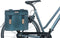 Basil Elegance Dubbele Fietstas - 40-49 Liter - Estate blauw
