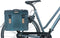 Basil Elegance Dubbele Fietstas MIK - 40-49 Liter - Estate blauw
