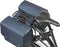 Basil Flair dubbele fietstas MIK, 35L, navy