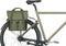 Basil GO - Enkele fietstas - 16L - Groen - Waterafstotend - Reflectiedetails