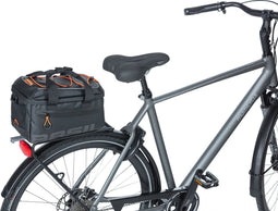 Basil Miles Bagagedragertas MIK - Enkele fietstas - Zwart - 7 Liter