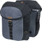 Basil Miles Dubbele fietstas MIK - Zwart - 32 Liter