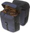 Basil Miles Dubbele fietstas - Zwart - 34 Liter