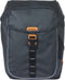 Basil Miles Tarpaulin Dubbele fietstas MIK - Zwart - 34 Liter