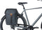 Basil Miles Tarpaulin Dubbele fietstas - Zwart - 34 Liter