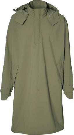 Basil Mosse Regenponcho - Unisex - Groen - Maat XL/XXL