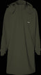 Basil Mosse Regenponcho - Unisex - Groen - Maat XL/XXL
