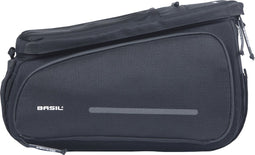 Basil Move bagagedragertas, 10-26L, zwart