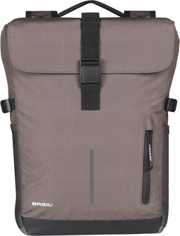 Basil Move dubbele fietstas MIK, 30L, bruin