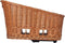 Basil Pasja Hondenfietsmand L - Achter - Riet - Inclusief MIK-adapterplaat - Large - 50 cm - Bruin