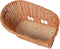Basil Pasja Hondenfietsmand MIK M - Achter - Riet - Medium - Bruin - 45 cm