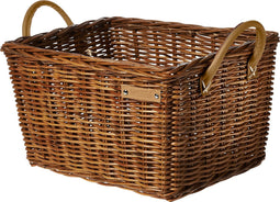 Basil Portland Fietsmand - Voor - Rotan - Bruin