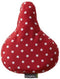 BASIL-ROSA-SADDLE COVER. rood / wit