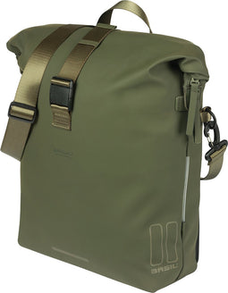 Basil SoHo MIK STUDS fietsschoudertas, 17L, groen