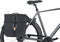 Basil Urban Dry dubbele fietstas MIK, 50L, mat zwart