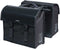 Basil Urban Load Dubbele Fietstas MIK - 48-53 Liter - Zwart