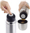 Basis Thermoskan | Isolatiekan bullet 0.75 ltr | Roestvrijstale drinkbeker | Zilver