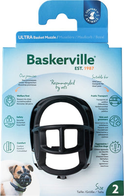 Baskerville Ultra Basket Muzzle Zwart - Hondenopvoeding - Nr 2