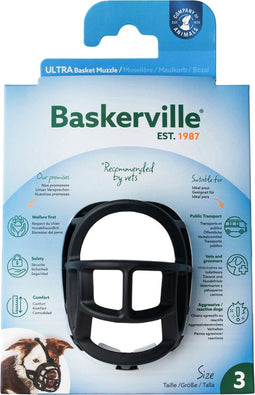 Baskerville Ultra Basket Muzzle Zwart - Hondenopvoeding - Nr 3