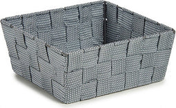 Basket Cloth Braiding Grey (18 x 8 x 21 cm)