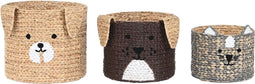 Basket spelset DKD Home Decor 40 x 40 x 37 cm dieren