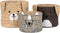 Basket spelset DKD Home Decor 40 x 40 x 37 cm dieren