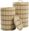 Basket spelset DKD Home Decor 40 x 40 x 63 cm Bamboe