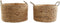 Basket spelset DKD Home Decor 51 x 51 x 30 cm Boho