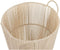 Basket spelset DKD Home Decor Beige Metaal 42 x 42 x 51 cm