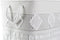 Basket spelset DKD Home Decor Grijs Katoen (45 x 35 x 40 cm) (2 Onderdelen)