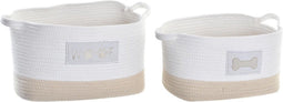 Basket spelset DKD Home Decor Katoen (43 x 30 x 23 cm)
