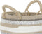 Basket spelset DKD Home Decor Katoen Jute (30 x 30 x 20 cm)