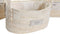 Basket spelset DKD Home Decor Katoen Vezel (34 x 23 x 20 cm)