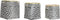 Basket spelset DKD Home Decor Koloniaal Bamboe (40 x 40 x 39 cm)