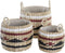 Basket spelset DKD Home Decor Koloniaal Vezel (30 x 30 x 25 cm)