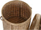 Basket spelset DKD Home Decor Natuurlijk Bamboe (31 x 31 x 44 cm) (3 Onderdelen)