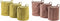 Basket spelset DKD Home Decor Polyester 38 x 38 x 40 cm (2 Stuks)