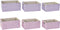 Basket spelset DKD Home Decor Polyester (40,5 x 27,5 x 18 cm) (2 Stuks)