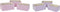 Basket spelset DKD Home Decor Polyester (40,5 x 27,5 x 18 cm) (2 Stuks)
