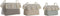 Basket spelset DKD Home Decor Polyester Franjes (40 x 30 x 30 cm)