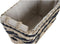 Basket spelset DKD Home Decor Polyester Koloniaal Vezel (38 x 26 x 24 cm)